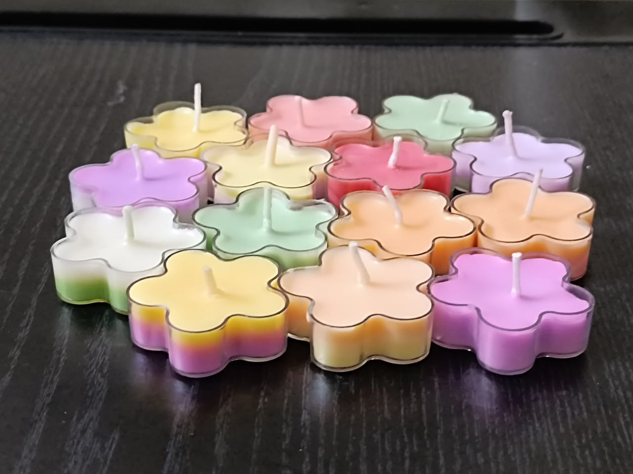 Star Pink Color Candle